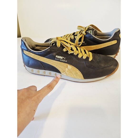 PUMA Men's Easy Rider III Leather Sneakers Brown Size 11.5 - Picture 5 of 12